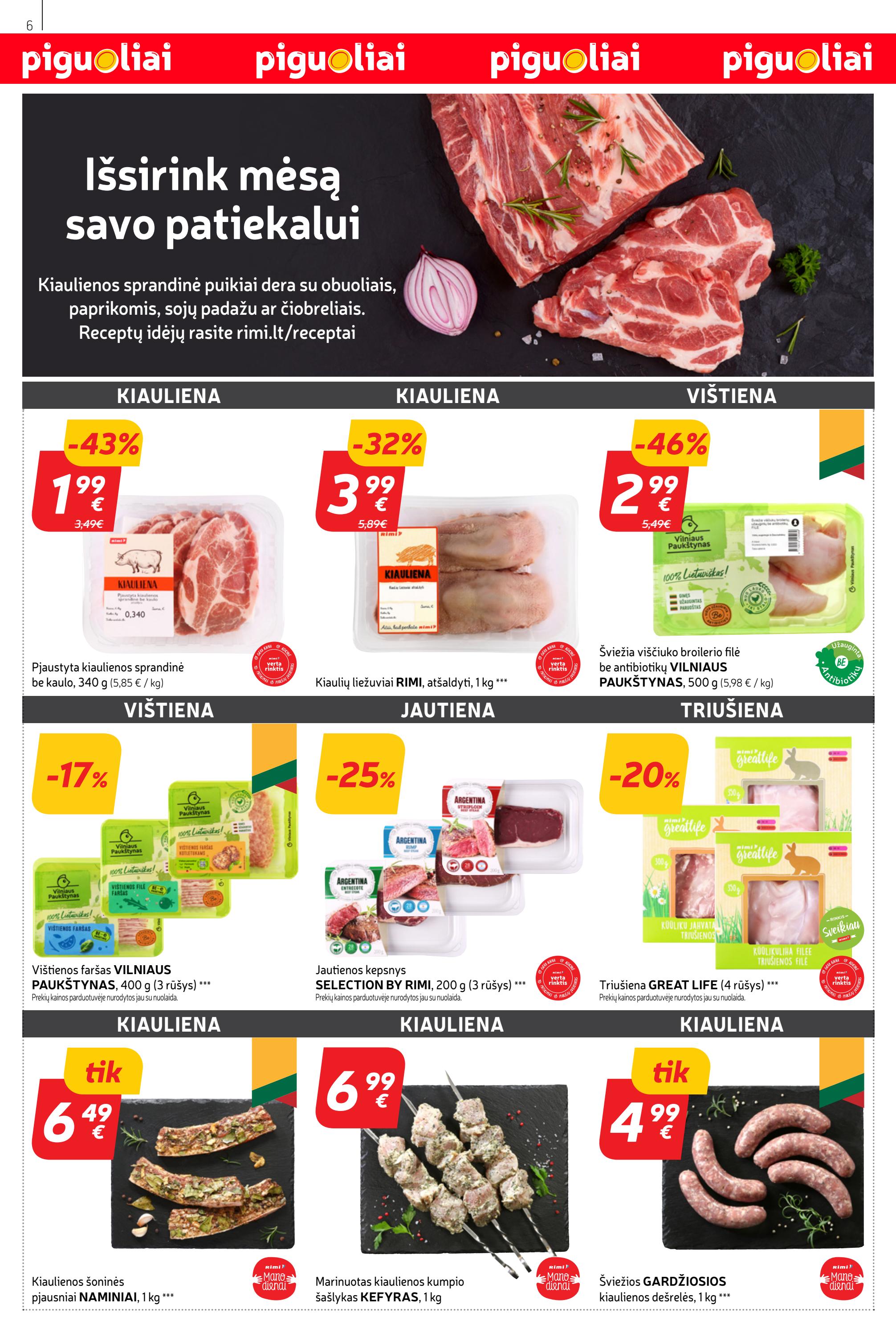 Rimi savaitinis leidinys akcijos nuo 
  2023-04-18 iki 
  2023-04-24 | Leidinukas.lt puslapis 6