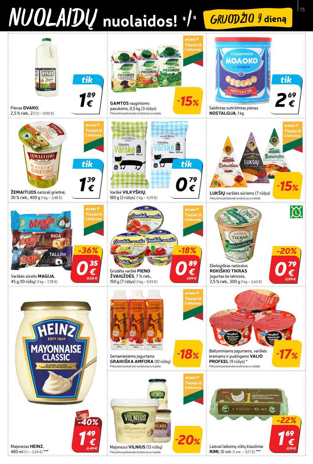 Rimi savaitinis leidinys akcijos nuo 
  2021-12-07 iki 
  2021-12-13 | Leidinukas.lt puslapis 15