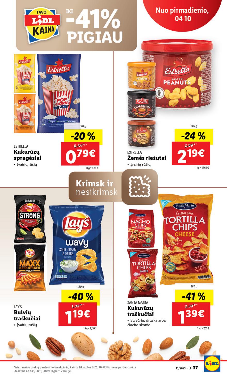 Lidl pasiūlymai akcijos nuo 
  2023-04-10 iki 
  2023-04-16 | Leidinukas.lt puslapis 37