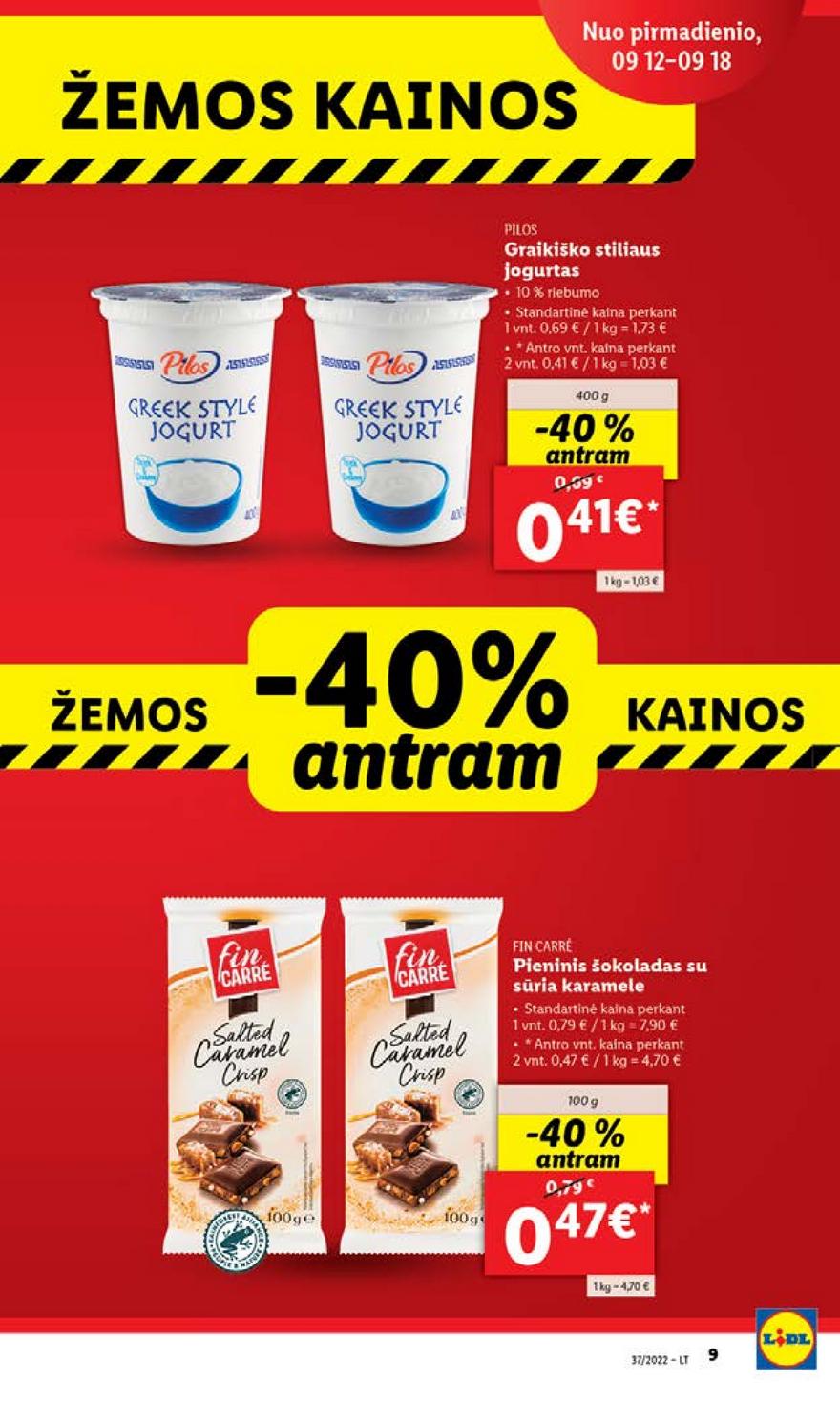 Lidl maisto prekių pasiūlymai akcijos nuo 
  2022-09-12 iki 
  2022-09-18 | Leidinukas.lt puslapis 11