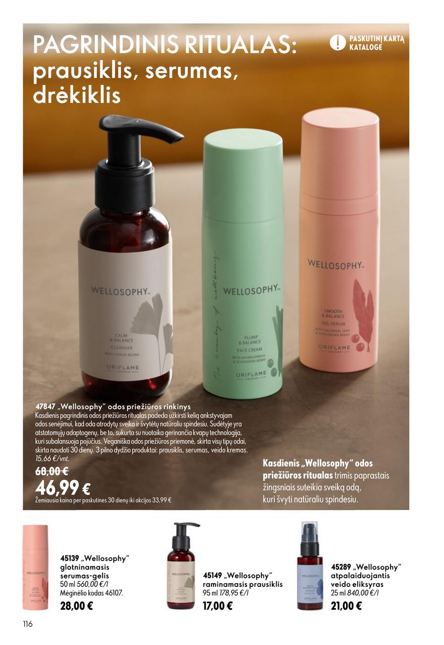 Oriflame katalogas akcijos nuo 
  2026-07-15 iki 
  2026-08-04 | Leidinukas.lt puslapis 116