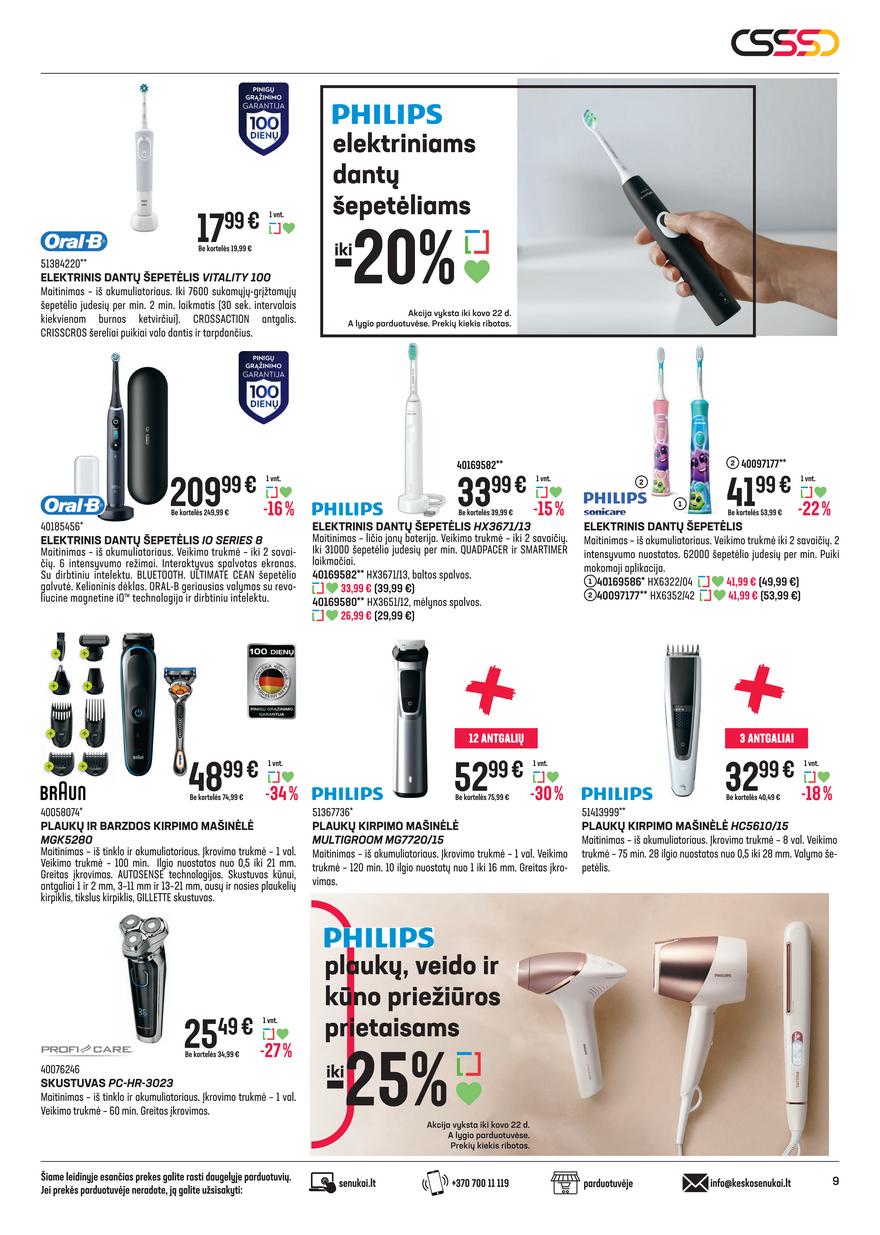 Senukai leidinys akcijos nuo 
  2022-03-02 iki 
  2022-03-22 | Leidinukas.lt puslapis 9