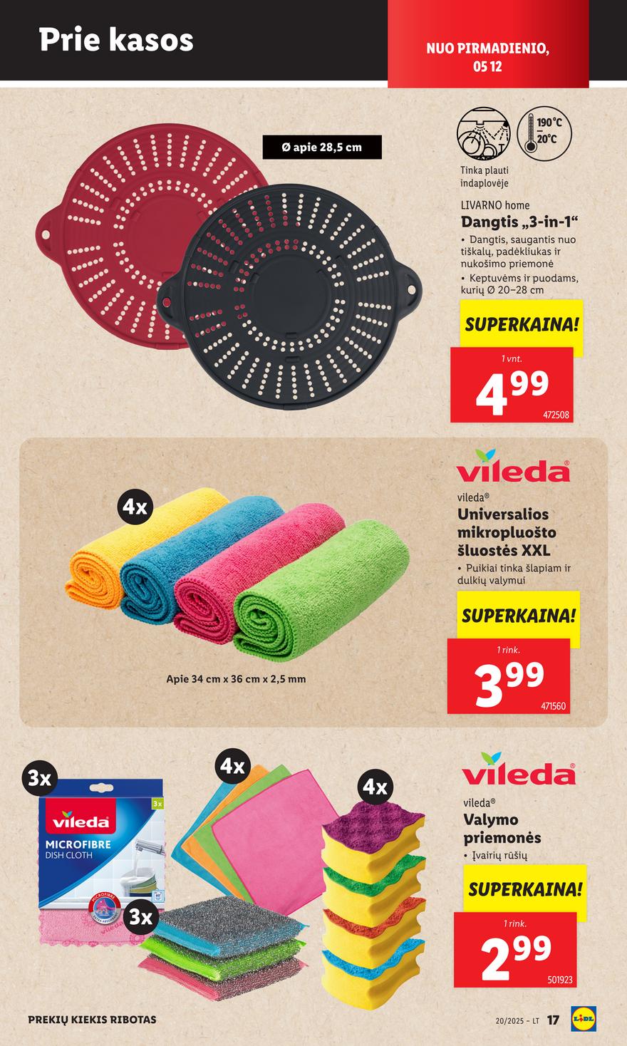 Lidl ne maisto leidinys akcijos nuo 
  2025-05-12 iki 
  2025-05-18 | Leidinukas.lt puslapis 17