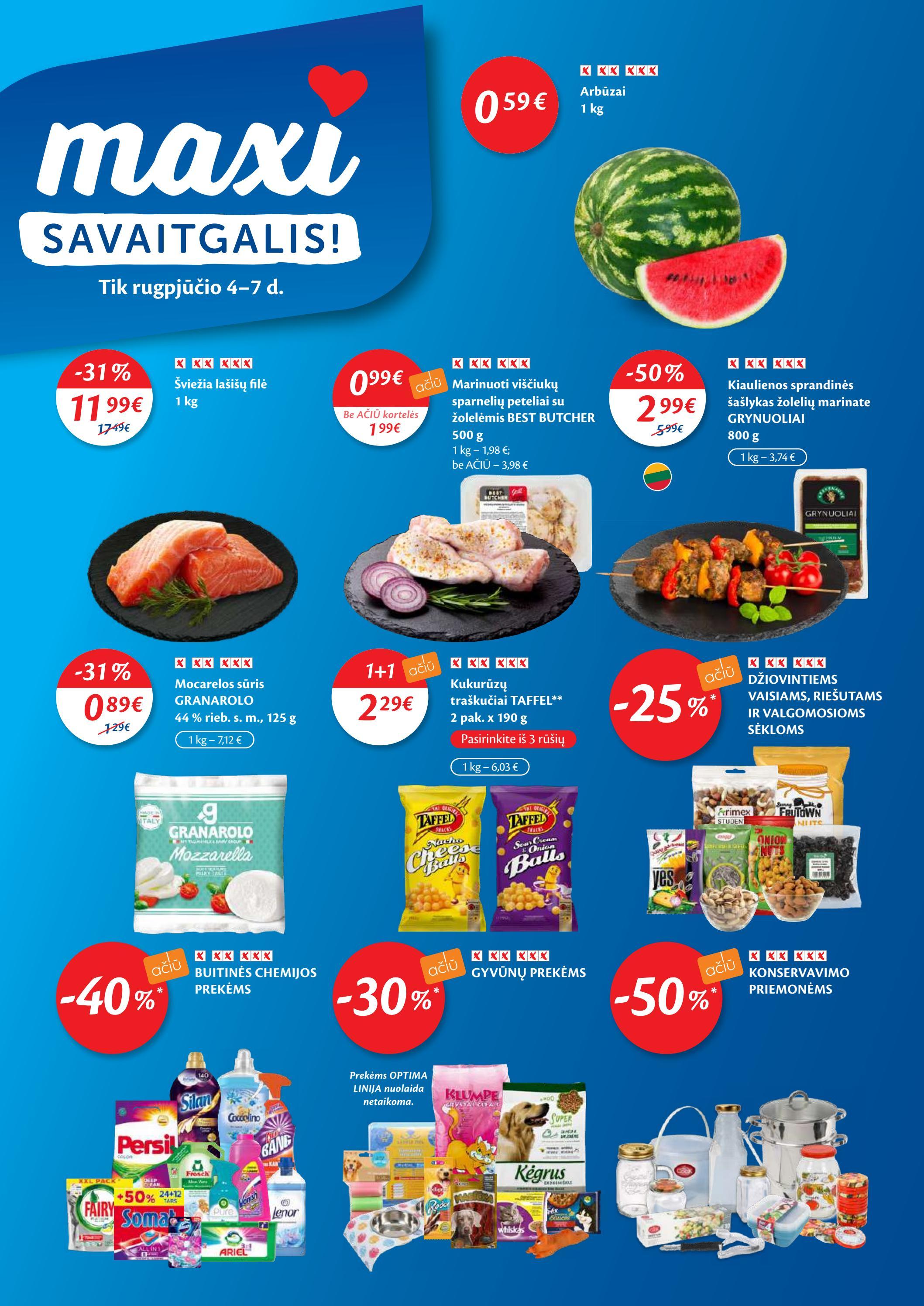 Maxima kaininis leidinys akcijos nuo 
  2022-08-02 iki 
  2022-08-08 | Leidinukas.lt puslapis 36
