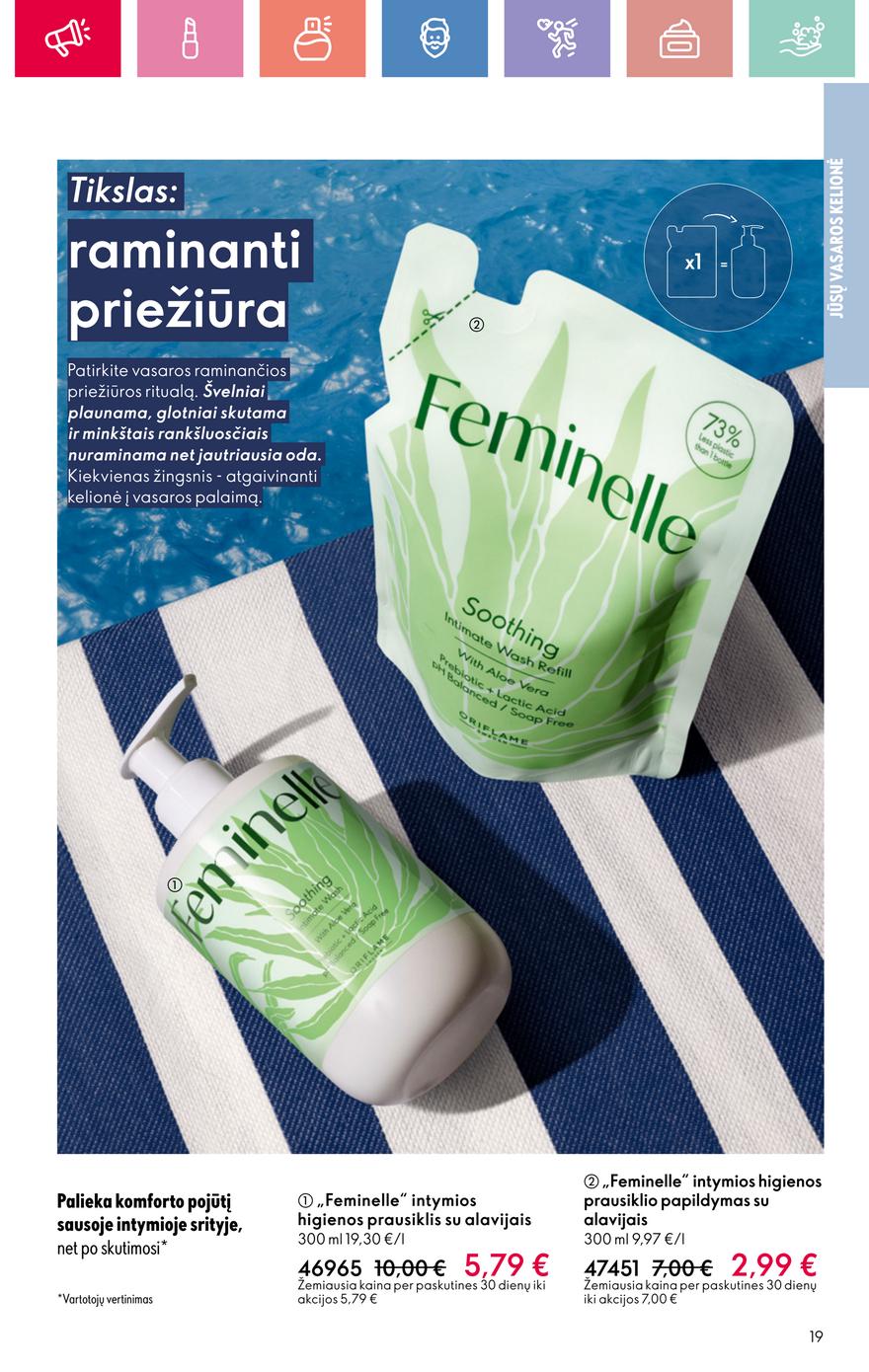 Oriflame katalogas akcijos nuo 
  2025-06-22 iki 
  2025-07-12 | Leidinukas.lt puslapis 19