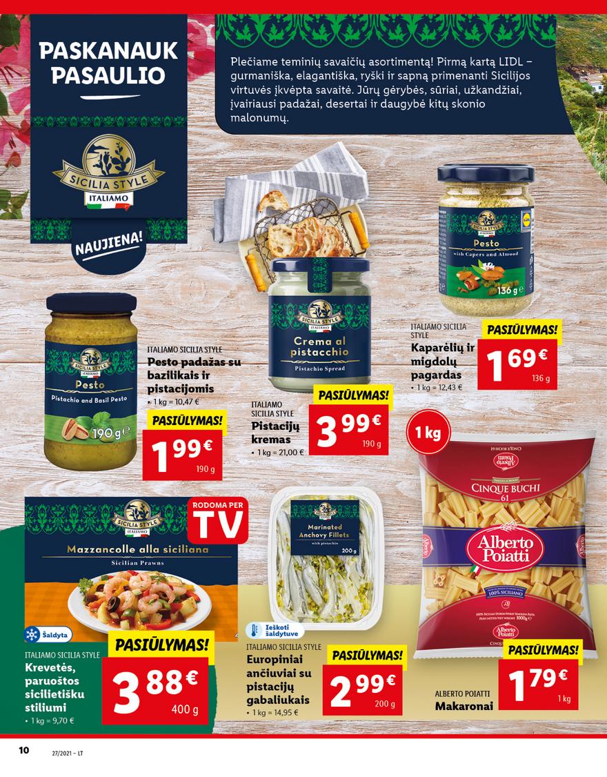 Lidl maisto prekių pasiūlymai akcijos nuo 
  2021-07-05 iki 
  2021-07-11 | Leidinukas.lt puslapis 10