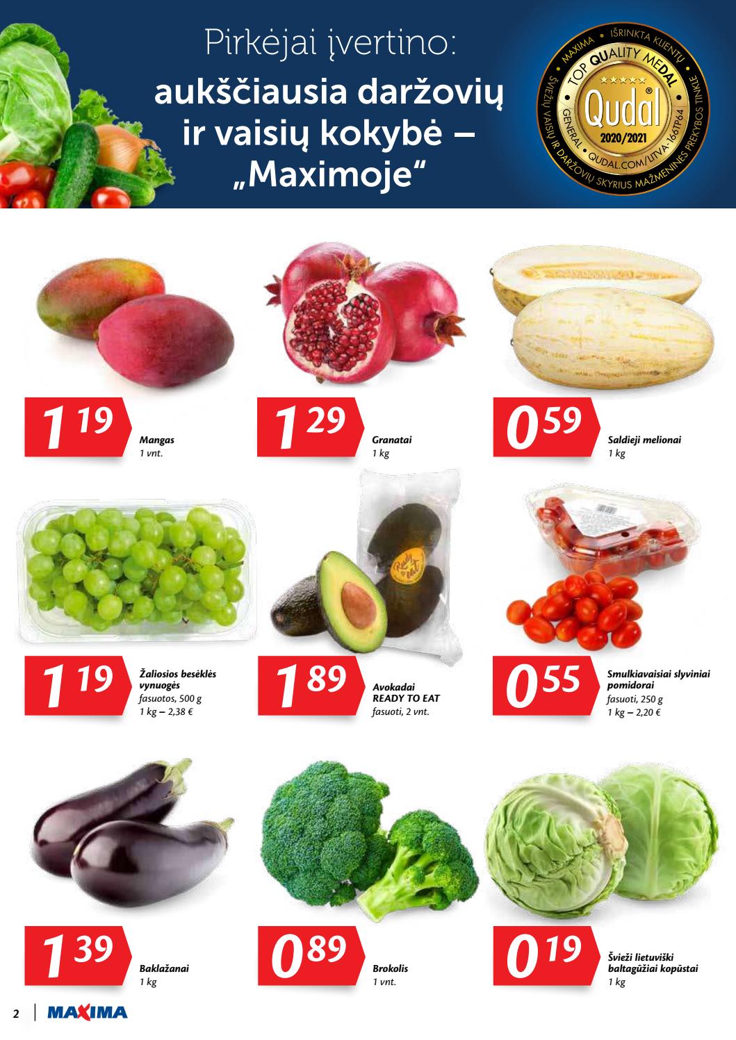Maxima kaininis leidinys akcijos nuo 
  2020-10-13 iki 
  2020-10-19 | Leidinukas.lt puslapis 2