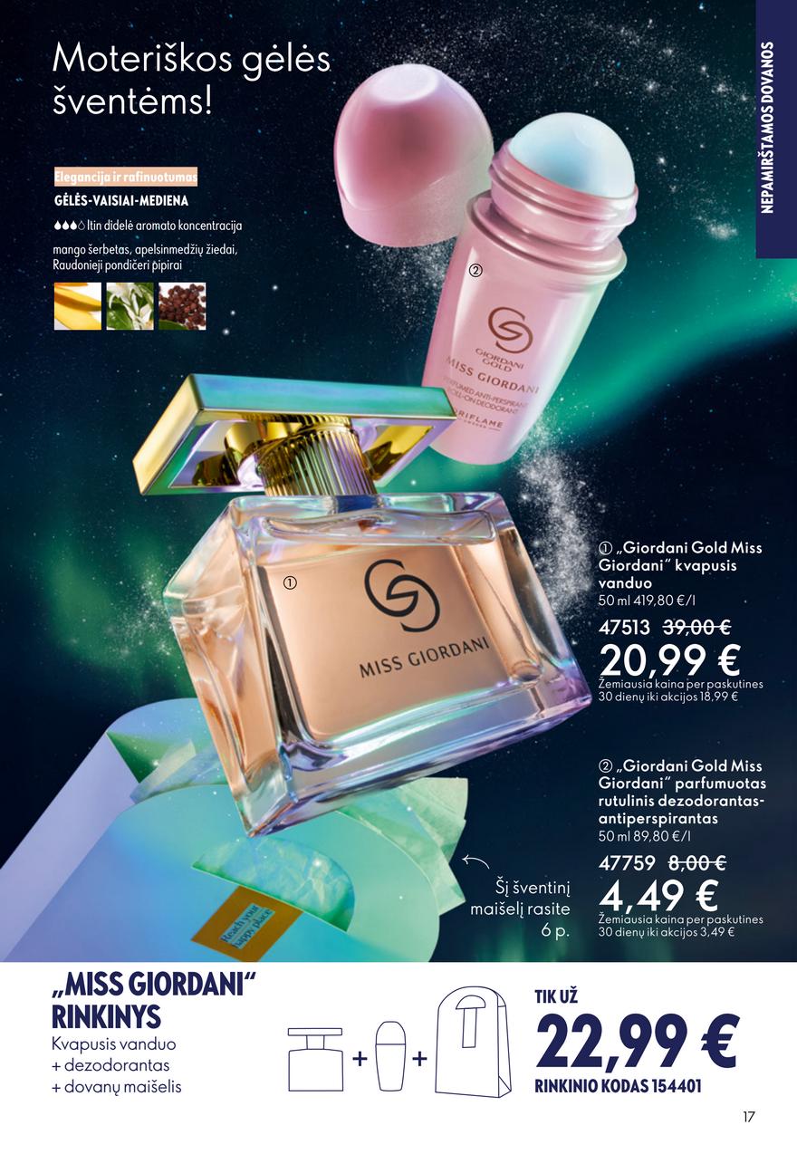 Oriflame katalogas akcijos nuo 
  2025-12-10 iki 
  2025-12-30 | Leidinukas.lt puslapis 17
