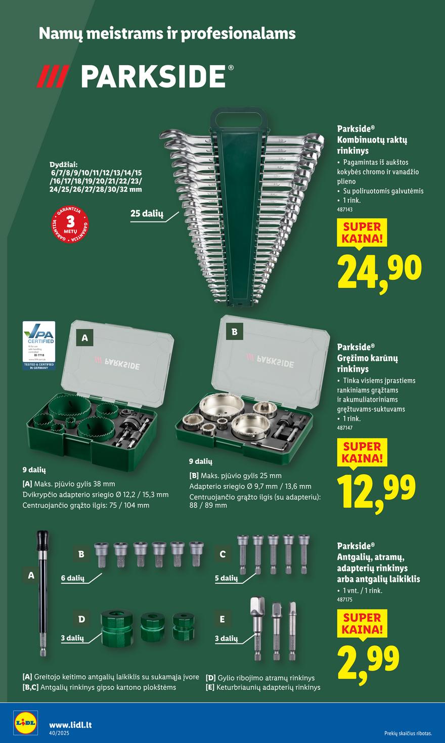 Lidl leidinys akcijos nuo 
  2025-09-29 iki 
  2025-10-05 | Leidinukas.lt puslapis 28