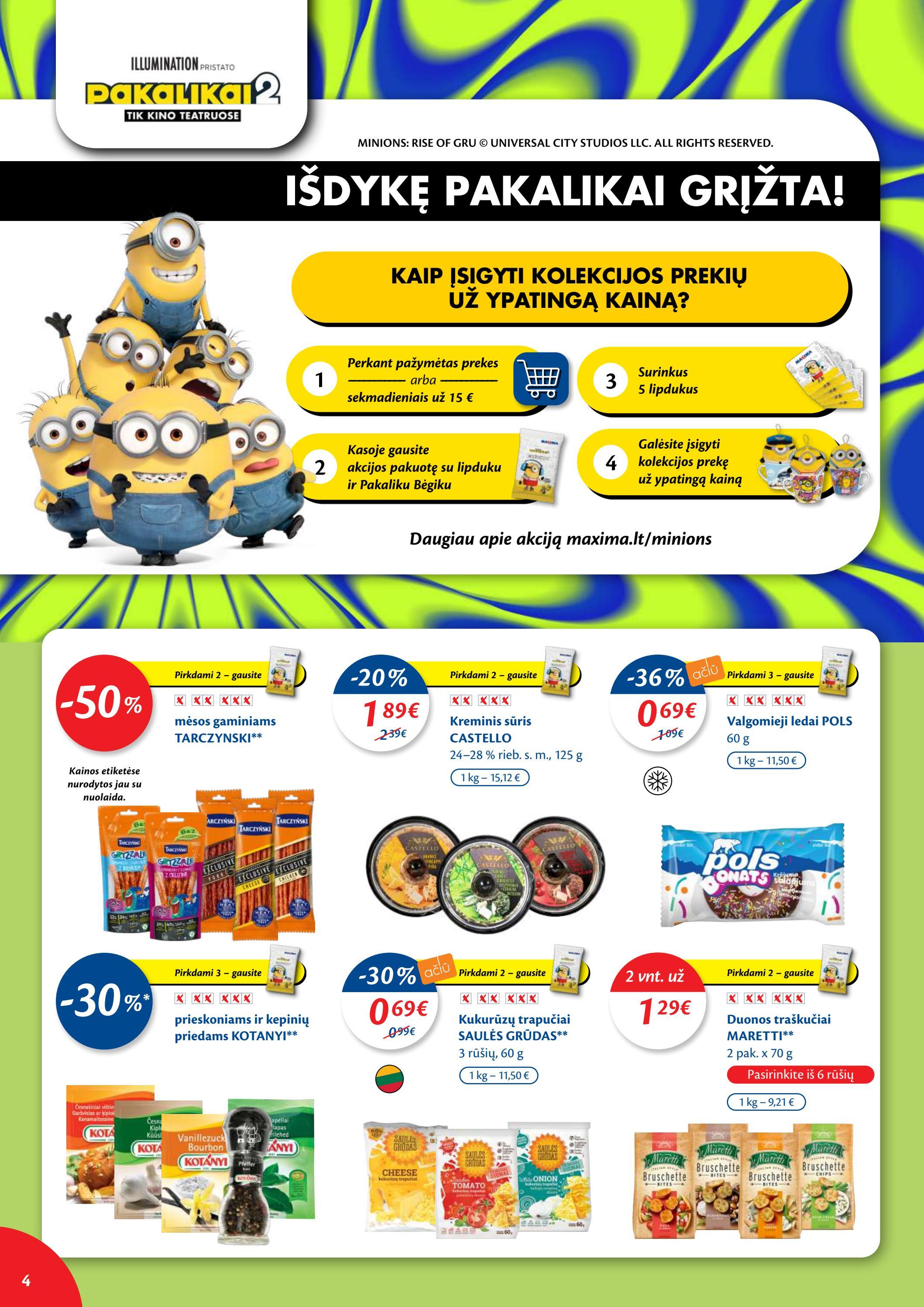 Maxima kaininis leidinys akcijos nuo 
  2022-06-28 iki 
  2022-07-04 | Leidinukas.lt puslapis 4
