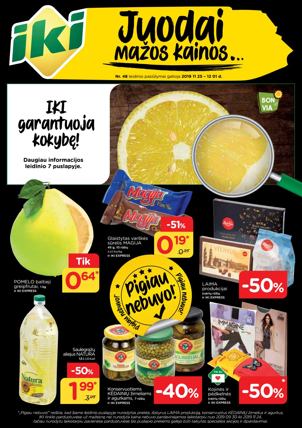 Iki savaitinis leidinys akcijos nuo 
  2019-11-25 iki 
  2019-12-01 | Leidinukas.lt puslapis 1
