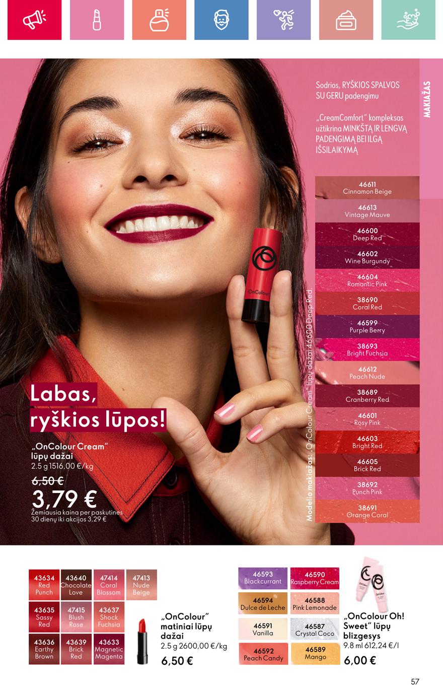 Oriflame katalogas akcijos nuo 
  2025-05-11 iki 
  2025-05-31 | Leidinukas.lt puslapis 57