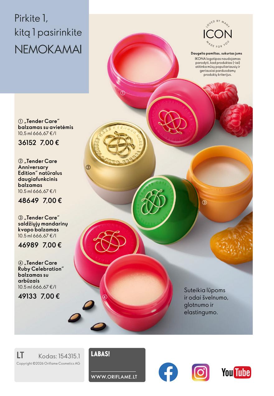 Oriflame katalogas akcijos nuo 
  2026-06-03 iki 
  2026-06-23 | Leidinukas.lt puslapis 164