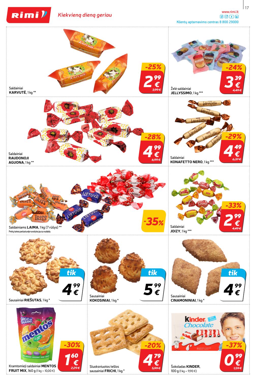 Rimi savaitinis leidinys akcijos nuo 
  2020-02-04 iki 
  2020-02-10 | Leidinukas.lt puslapis 17