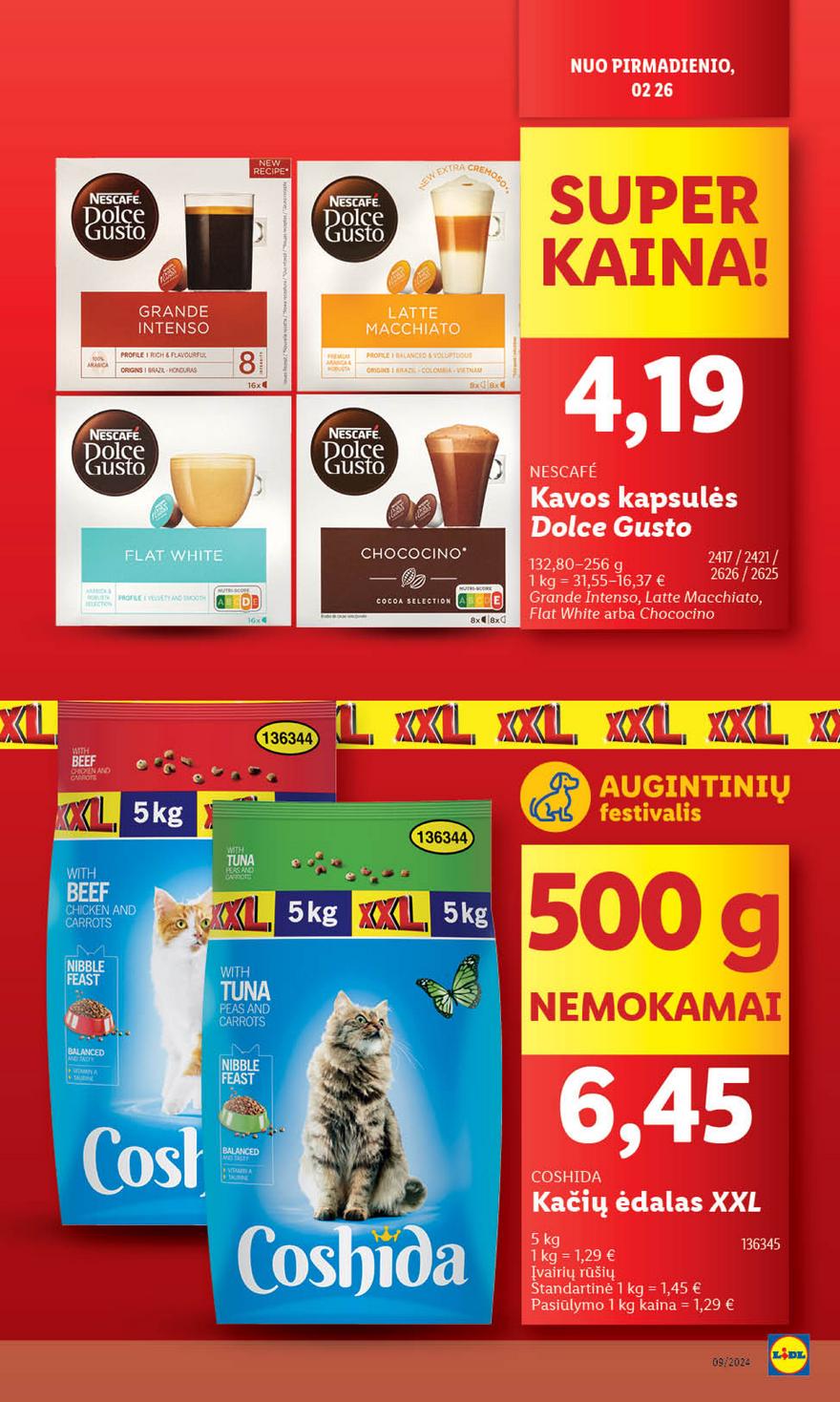 Lidl pasiūlymai akcijos nuo 
  2024-02-26 iki 
  2024-03-03 | Leidinukas.lt puslapis 12