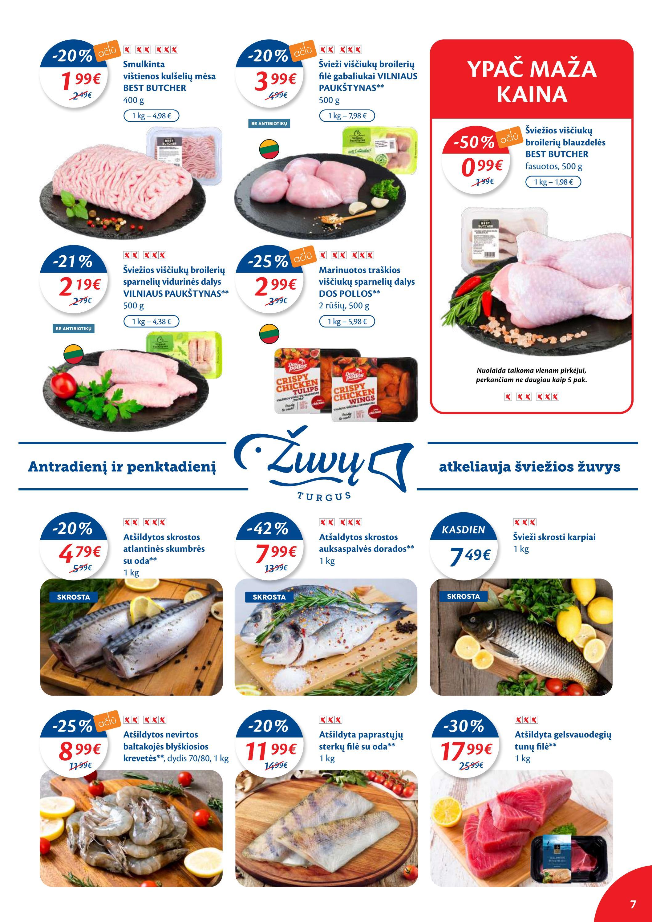 Maxima kaininis leidinys akcijos nuo 
  2022-06-28 iki 
  2022-07-04 | Leidinukas.lt puslapis 7