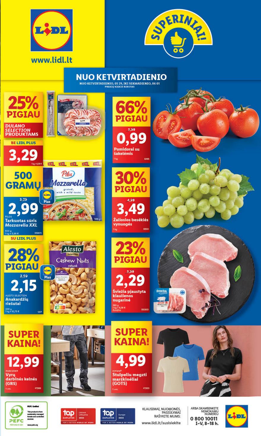 Lidl leidinys akcijos nuo 
  2025-05-26 iki 
  2025-06-01 | Leidinukas.lt puslapis 37