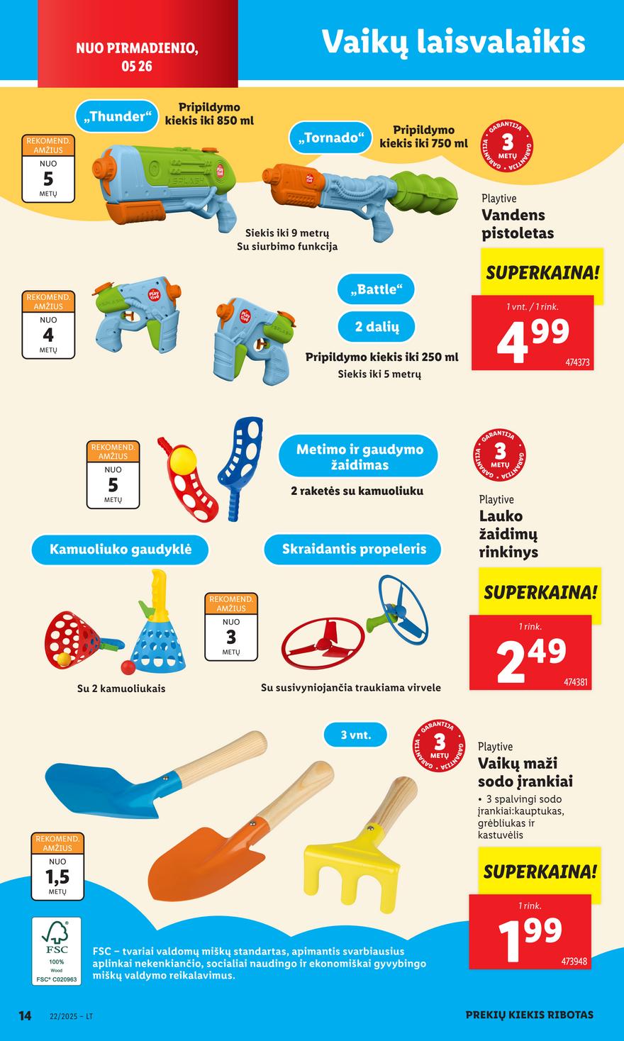 Lidl ne maisto leidinys akcijos nuo 
  2025-05-26 iki 
  2025-06-01 | Leidinukas.lt puslapis 14