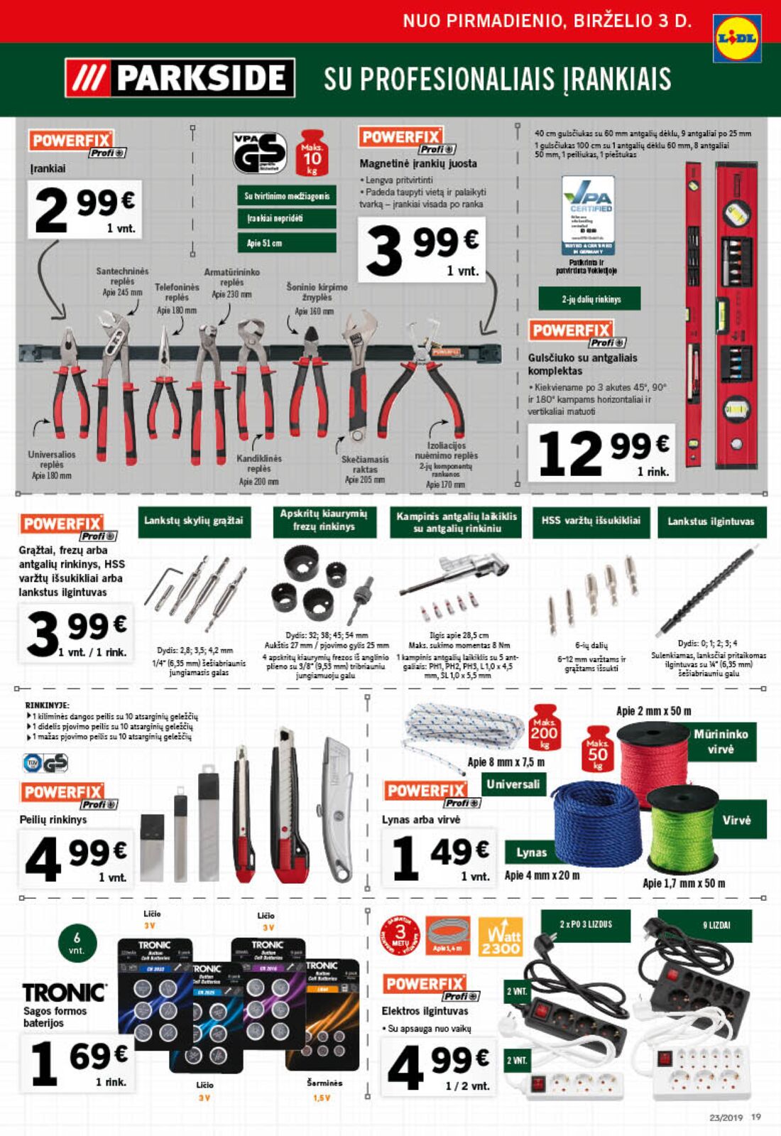 Lidl savaitinis leidinys akcijos nuo 
  2019-06-03 iki 
  2019-06-09 | Leidinukas.lt puslapis 19