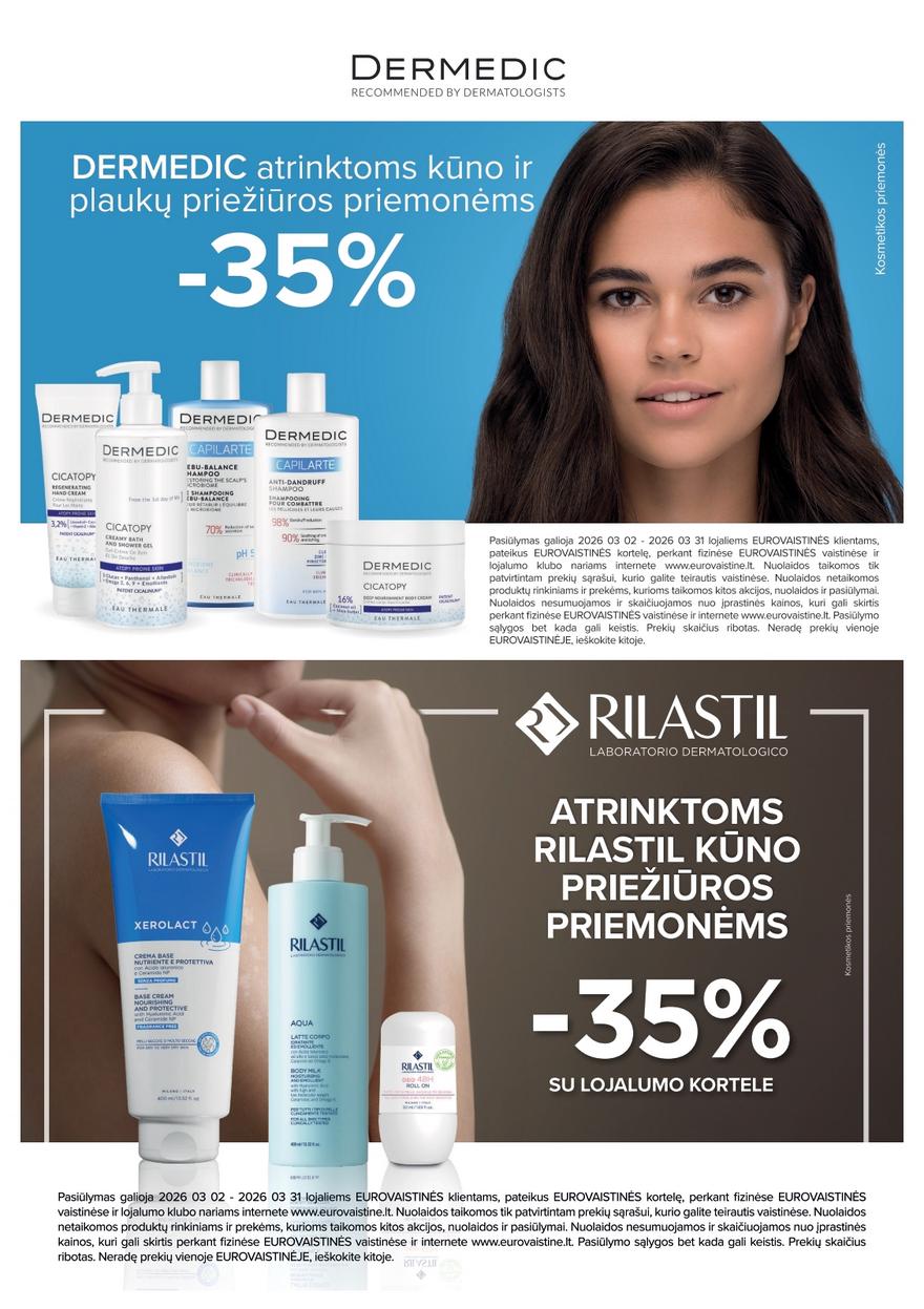 Euro vaistinė katalogas akcijos nuo 
  2026-03-01 iki 
  2026-03-31 | Leidinukas.lt puslapis 26