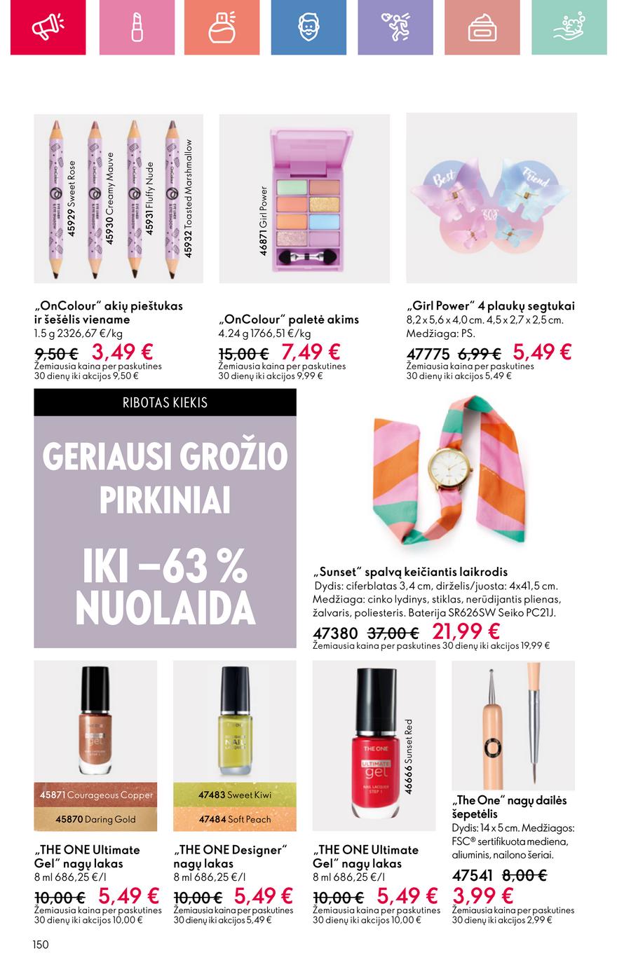 Oriflame katalogas akcijos nuo 
  2025-06-01 iki 
  2025-06-21 | Leidinukas.lt puslapis 150