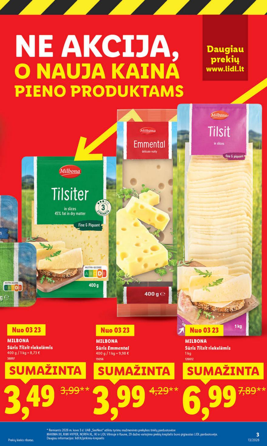 Lidl leidinys naujas akcijos nuo 
  2026-03-23 iki 
  2026-03-29 | Leidinukas.lt puslapis 3