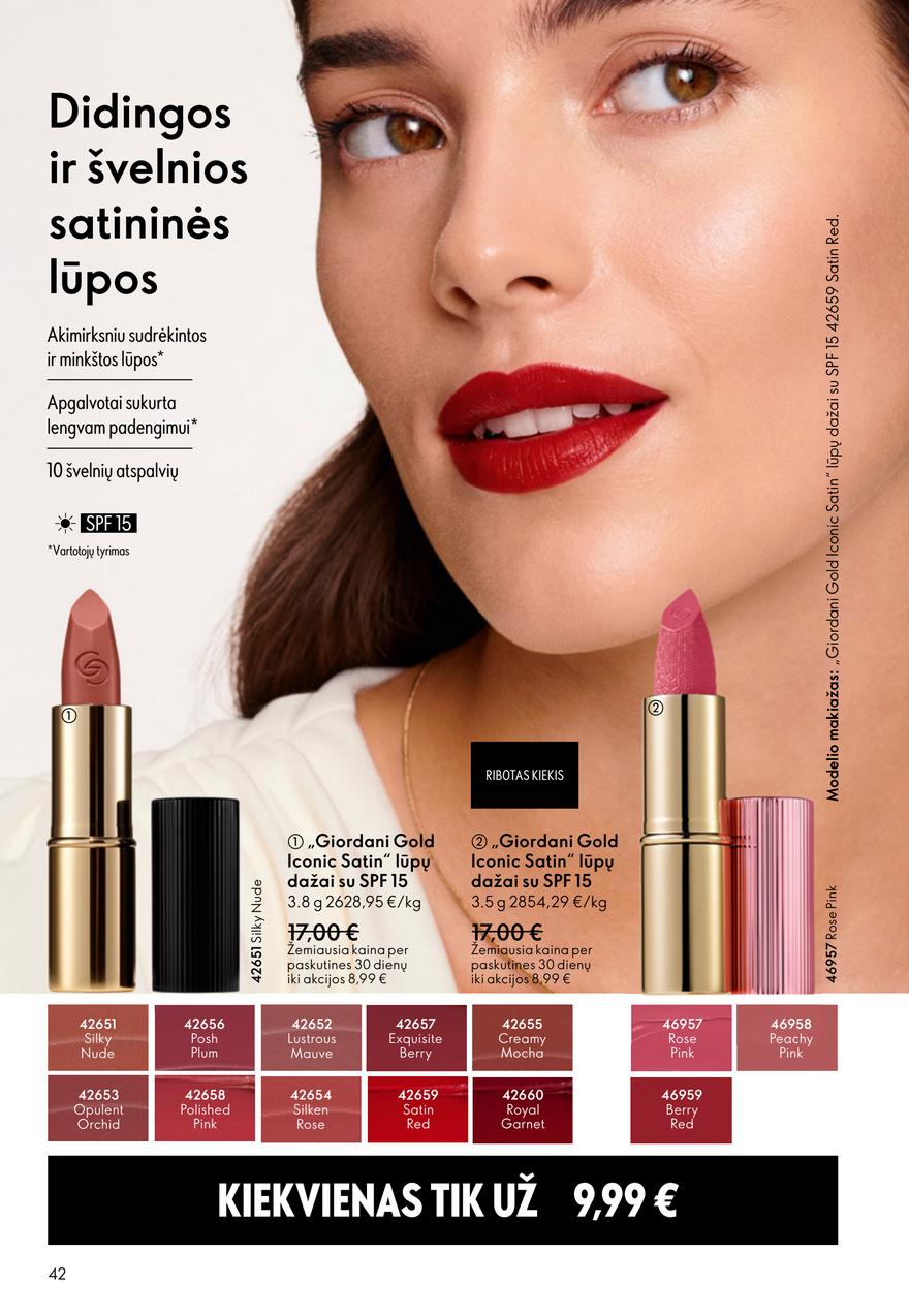Oriflame katalogas akcijos nuo 
  2025-10-29 iki 
  2025-11-18 | Leidinukas.lt puslapis 42