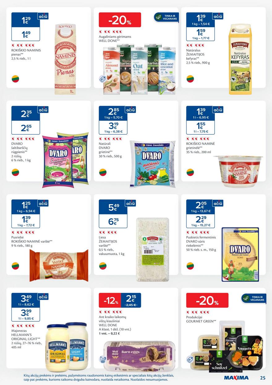 Maxima savaitinis leidinys akcijos nuo 
  2025-07-22 iki 
  2025-07-28 | Leidinukas.lt puslapis 25