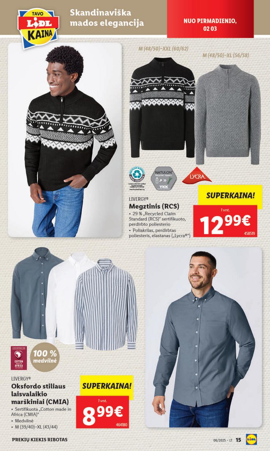 Lidl ne maisto leidinys akcijos nuo 
  2025-02-03 iki 
  2025-02-09 | Leidinukas.lt puslapis 15