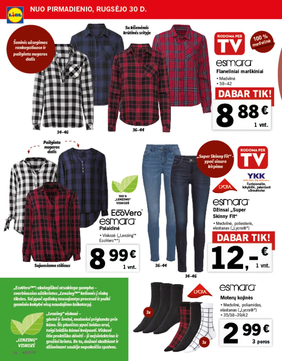 Lidl savaitinis leidinys akcijos nuo 
  2019-09-30 iki 
  2019-10-06 | Leidinukas.lt puslapis 26