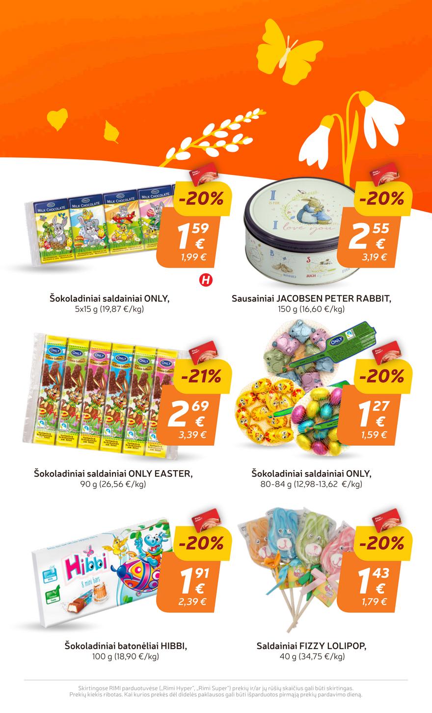 Rimi savaitinis leidinys 15 akcijos nuo 
  2025-04-08 iki 
  2025-04-14 | Leidinukas.lt puslapis 7