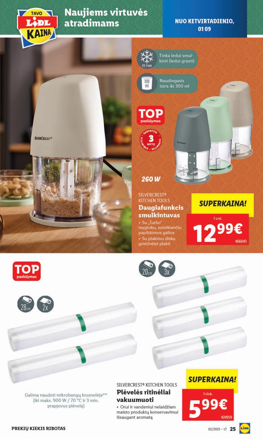 Lidl ne maisto leidinys akcijos nuo 
  2025-01-06 iki 
  2025-01-12 | Leidinukas.lt puslapis 24