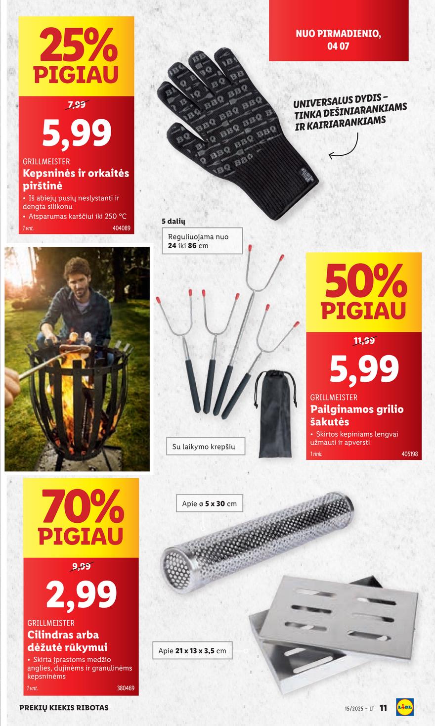 Lidl ne maisto leidinys akcijos nuo 
  2025-04-07 iki 
  2025-04-13 | Leidinukas.lt puslapis 11