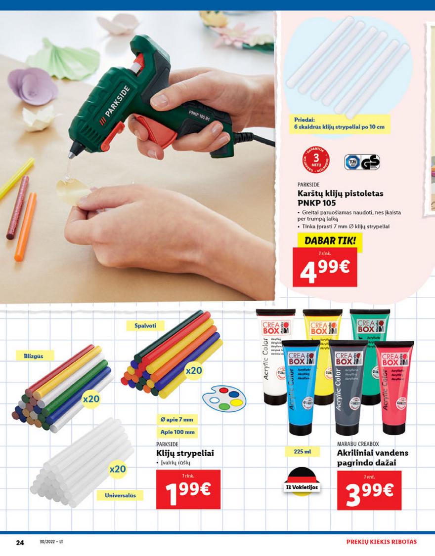 Lidl pasiūlymai akcijos nuo 
  2022-07-25 iki 
  2022-07-31 | Leidinukas.lt puslapis 24