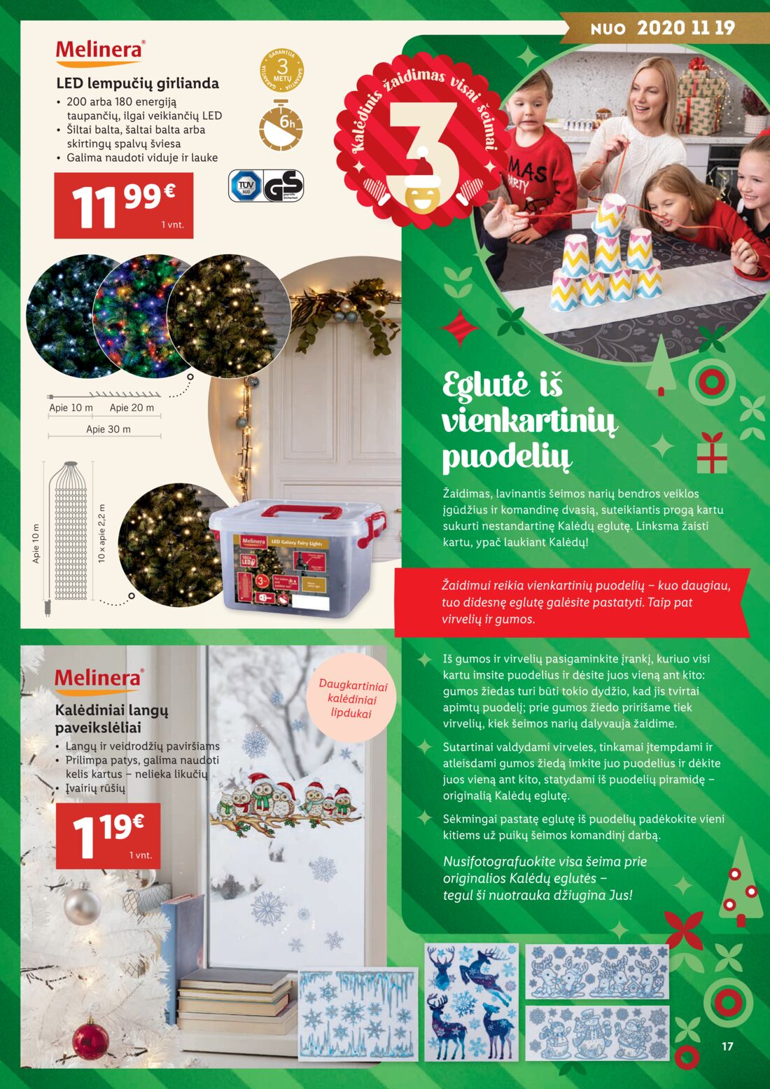 Lidl savaitinis leidinys akcijos nuo 
  2020-11-02 iki 
  2020-12-21 | Leidinukas.lt puslapis 17
