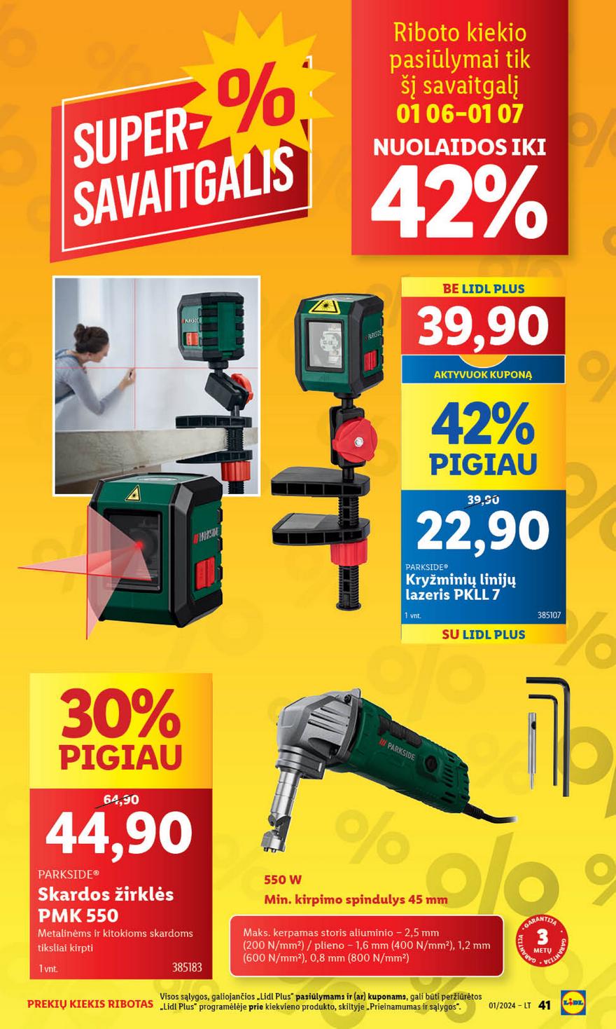 Ldil ne maisto leidinys akcijos nuo 
  2024-01-01 iki 
  2024-01-07 | Leidinukas.lt puslapis 39
