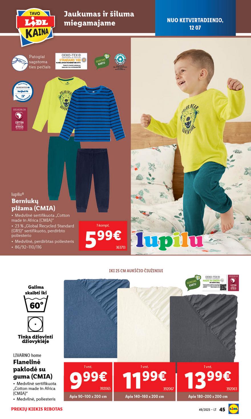 Lidl pasiūlymai akcijos nuo 
  2023-12-04 iki 
  2023-12-10 | Leidinukas.lt puslapis 47