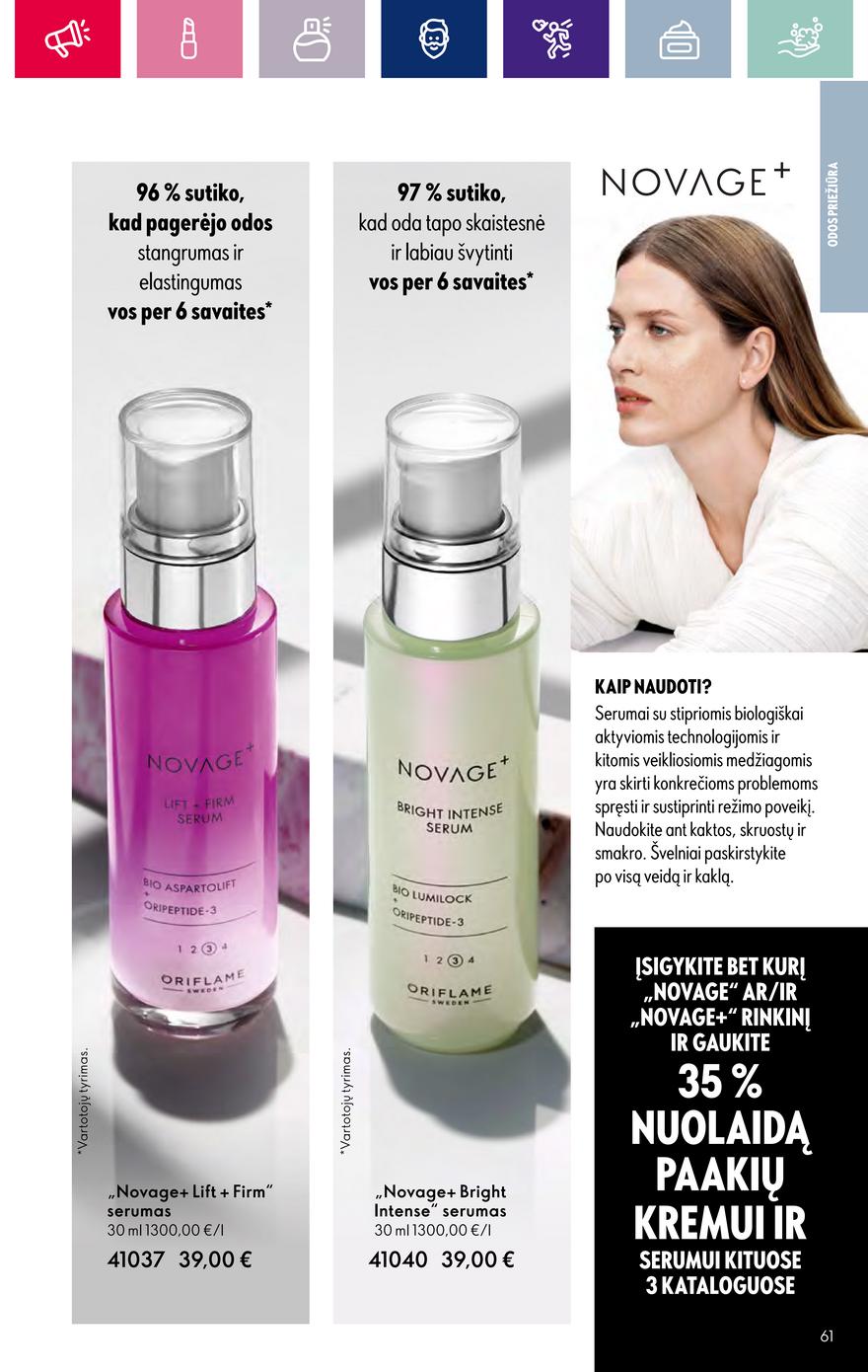 Oriflame katalogas akcijos nuo 
  2023-10-25 iki 
  2023-11-07 | Leidinukas.lt puslapis 61