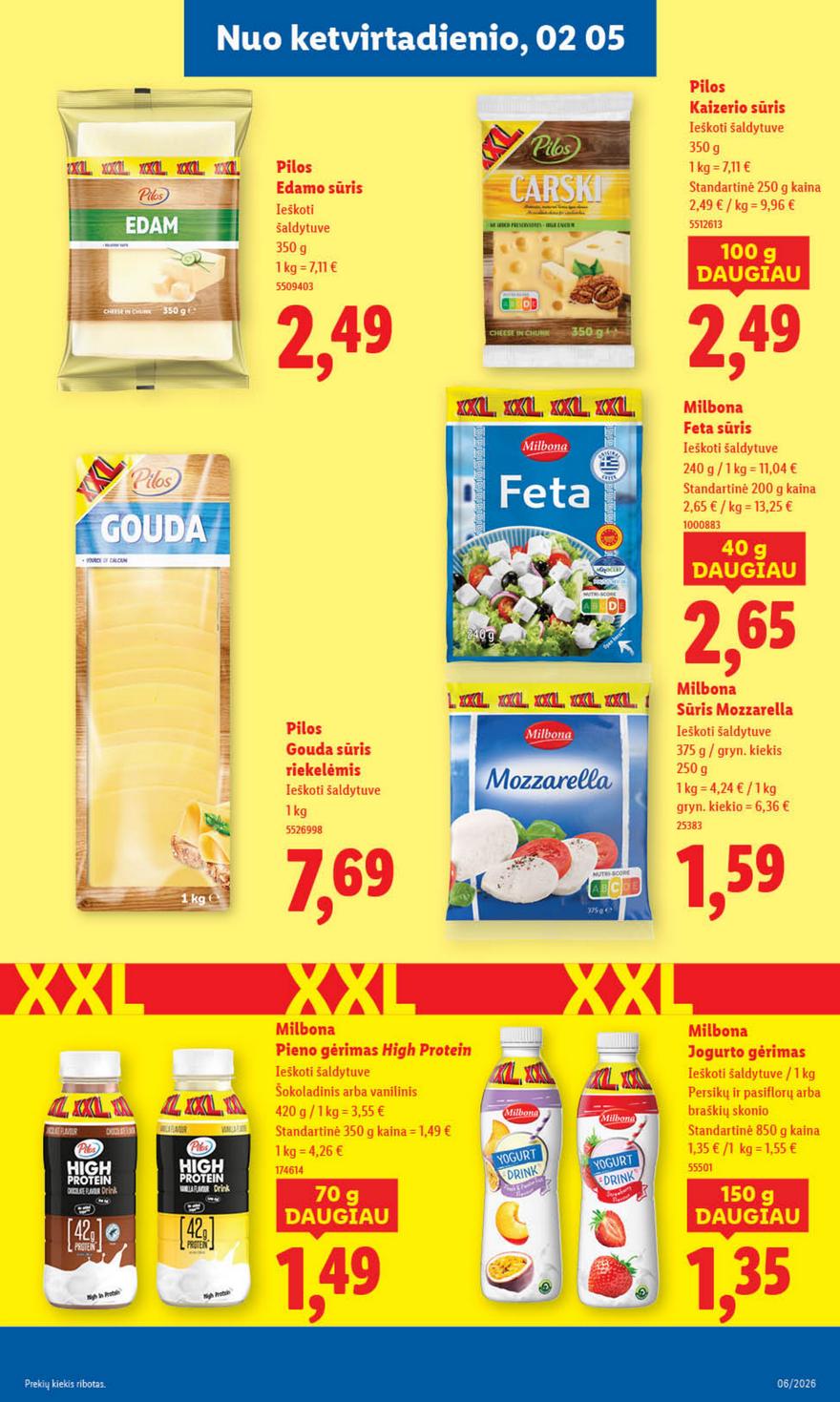Lidl leidinys naujas akcijos nuo 
  2026-02-02 iki 
  2026-02-08 | Leidinukas.lt puslapis 25
