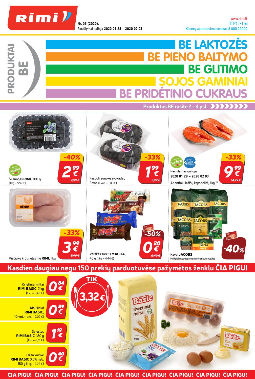 Rimi savaitinis leidinys akcijos nuo 
  2020-01-28 iki 
  2020-02-03 | Leidinukas.lt puslapis 1