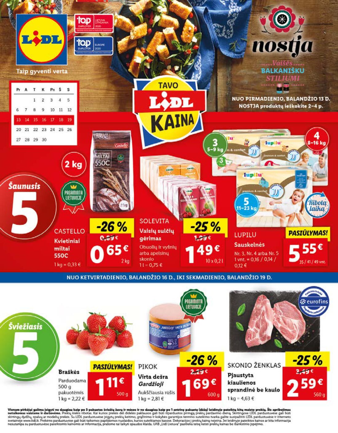 Lidl savaitinis leidinys akcijos nuo 
  2020-04-13 iki 
  2020-04-19 | Leidinukas.lt puslapis 1