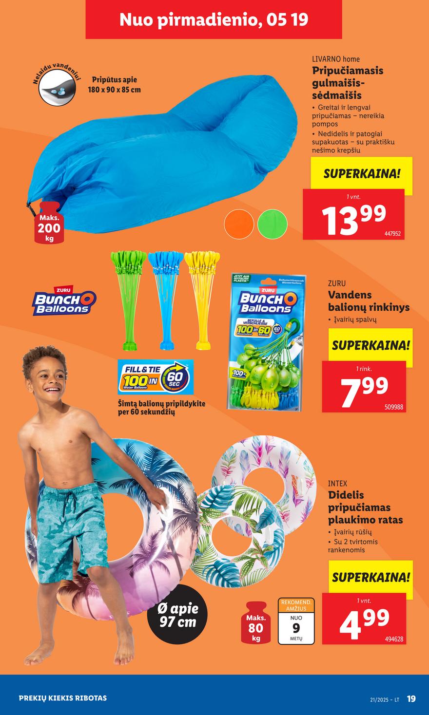 Lidl ne maisto leidinys akcijos nuo 
  2025-05-19 iki 
  2025-05-25 | Leidinukas.lt puslapis 19