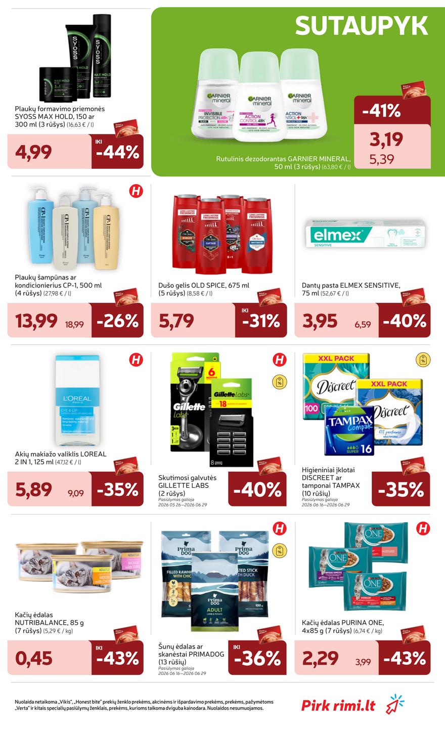 Rimi leidinys akcijos nuo 
  2026-06-16 iki 
  2026-06-22 | Leidinukas.lt puslapis 27