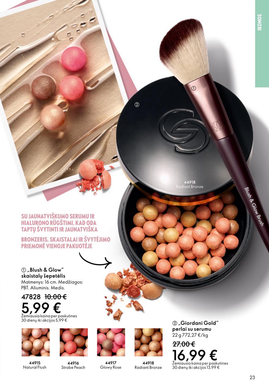 Oriflame katalogas akcijos nuo 
  2026-03-11 iki 
  2026-03-31 | Leidinukas.lt puslapis 23