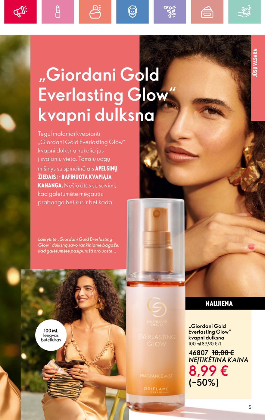 Oriflame katalogas akcijos nuo 
  2025-07-13 iki 
  2025-08-02 | Leidinukas.lt puslapis 5