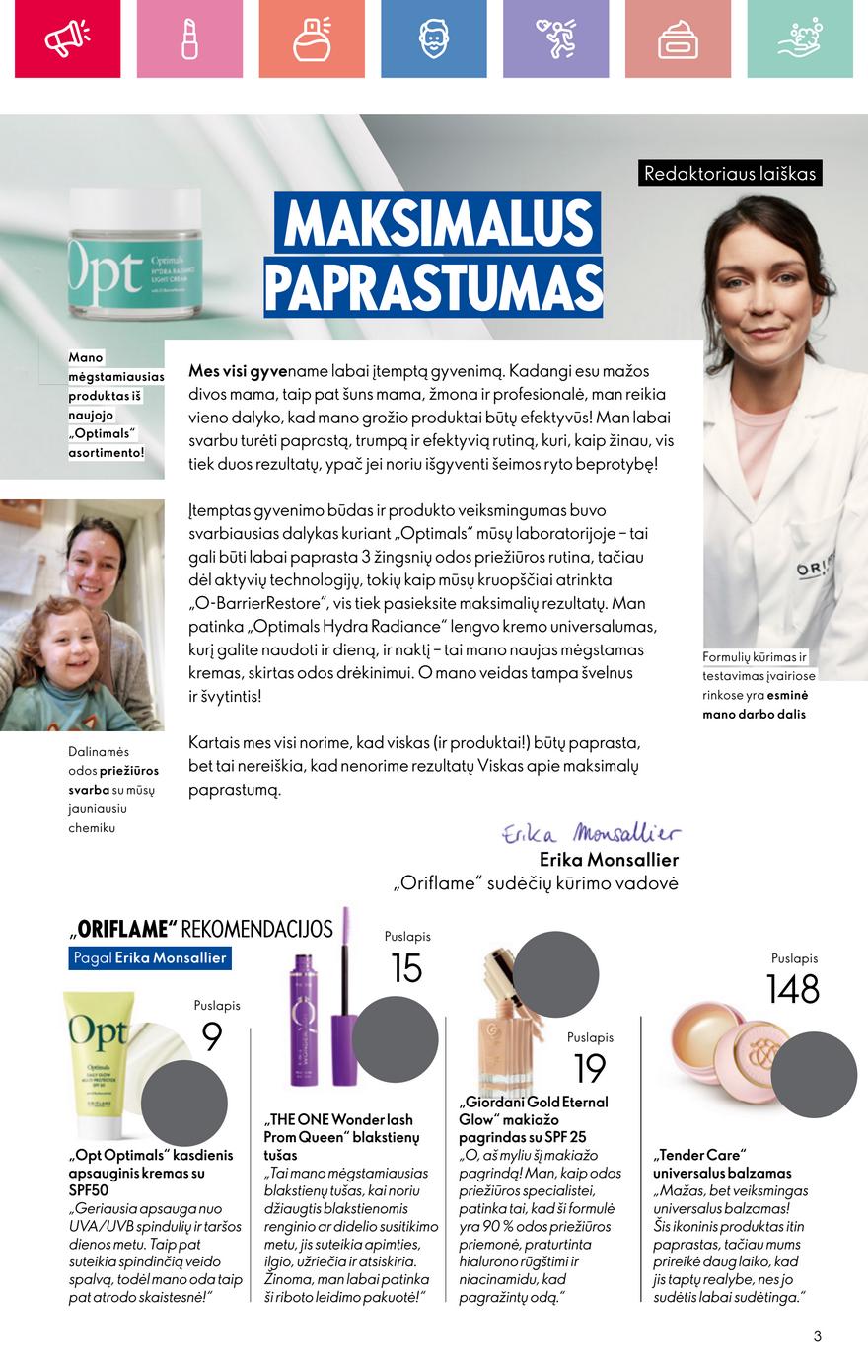 Oriflame katalogas akcijos nuo 
  2025-03-30 iki 
  2025-04-19 | Leidinukas.lt puslapis 3
