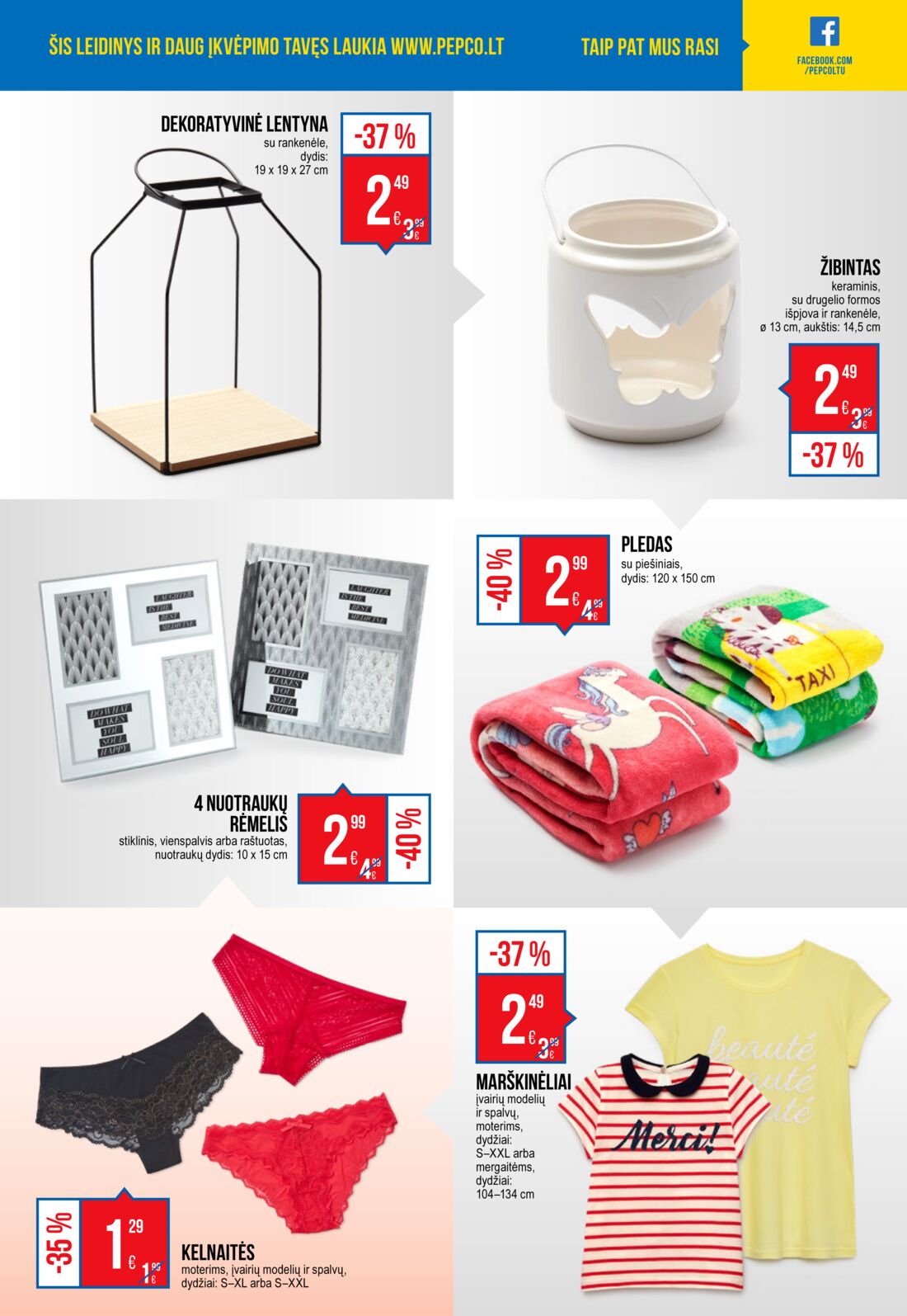 Pepco leidinys akcijos nuo 
  2019-06-13 iki 
  2019-06-26 | Leidinukas.lt puslapis 11