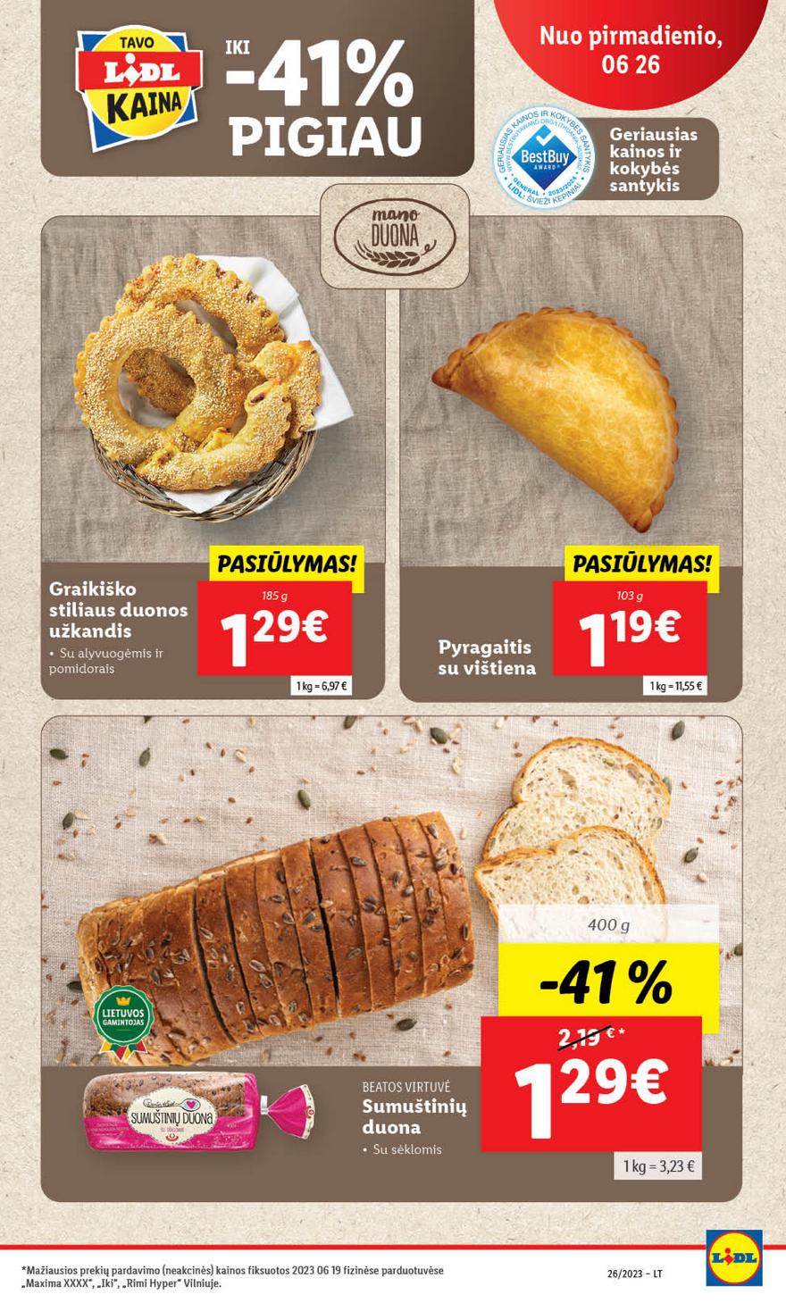 Lidl maisto prekių pasiūlymai akcijos nuo 
  2023-06-26 iki 
  2023-07-02 | Leidinukas.lt puslapis 13