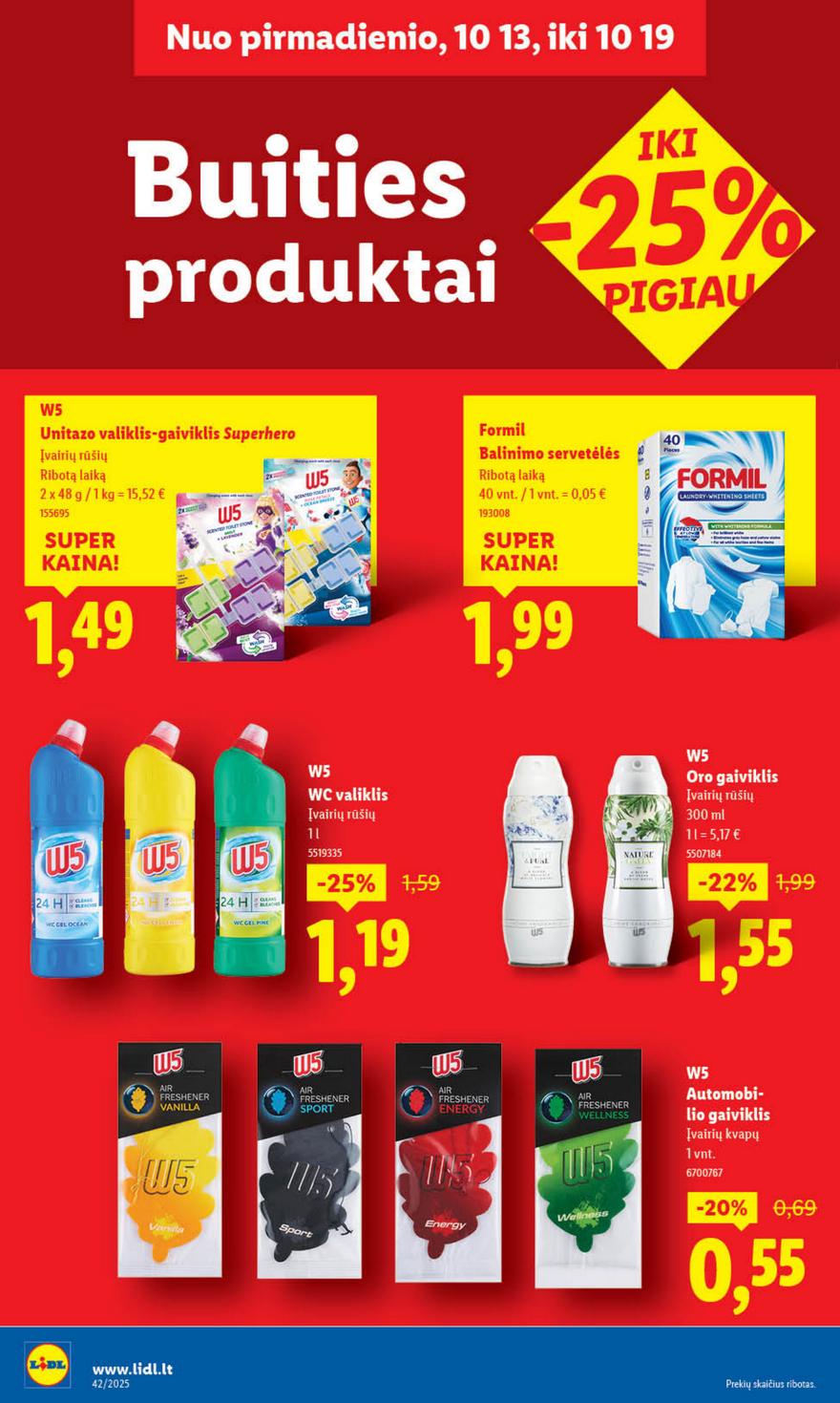 Lidl leidinys naujas akcijos nuo 
  2025-10-13 iki 
  2025-10-19 | Leidinukas.lt puslapis 46