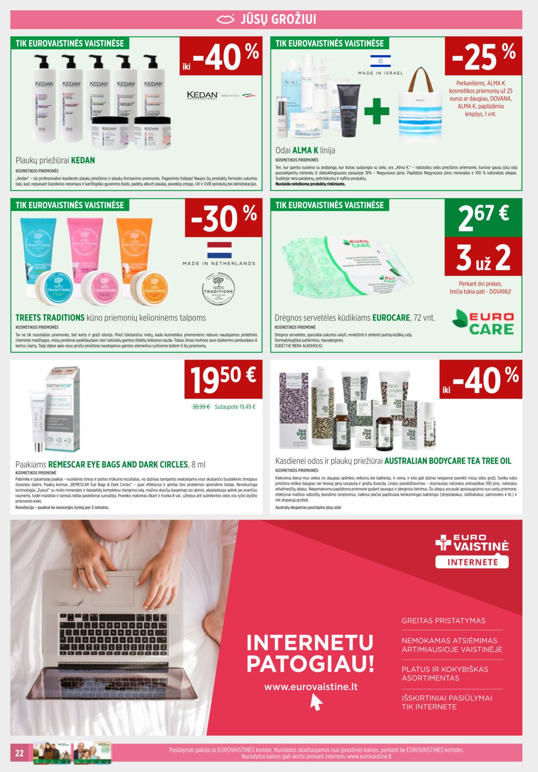 Euro vaistinė leidinys akcijos nuo 
  2019-07-01 iki 
  2019-07-31 | Leidinukas.lt puslapis 22